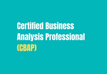 certified business analysis professional (CBAP)